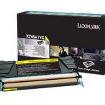 lexmark x746a1yg toner amarillo