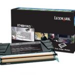 lexmark x746h1kg toner negro