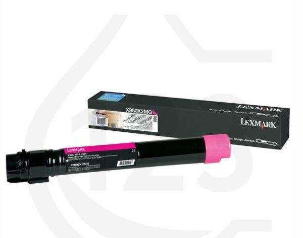 lexmark x950x2mg toner magenta original para lexmark x950 x952 x954