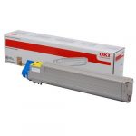 oki 43837129 toner amarillo