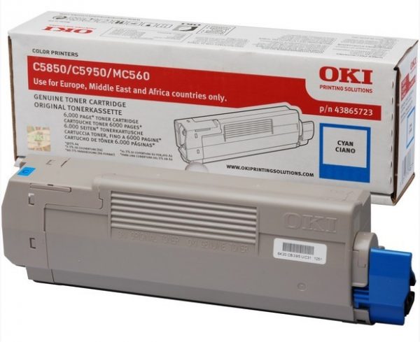 oki 43865723 toner cian