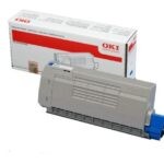 oki 44318619 toner cian original para oki es7411 3032a4