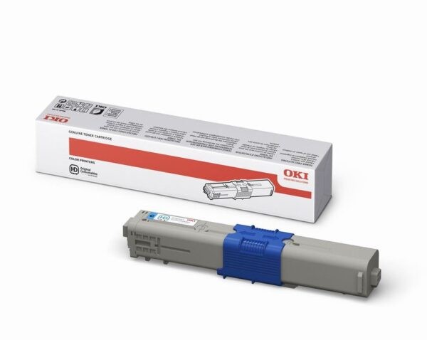 oki 44469724 toner cian original alta capacidad para oki c510 c511 c530 c531 mc561 mc562