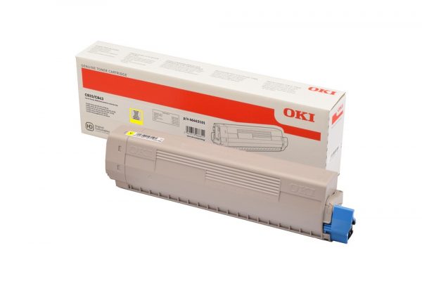 oki 46443101 toner amarillo