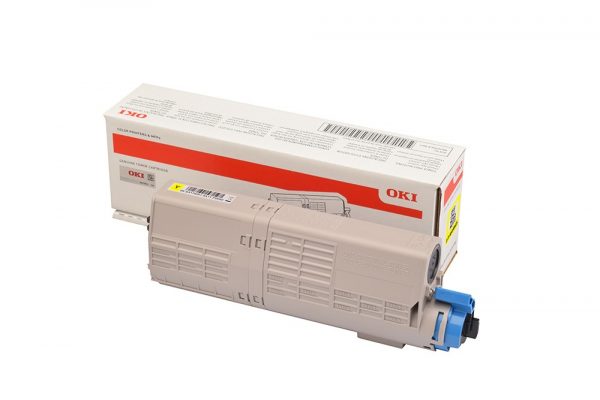 oki 46490605 toner amarillo