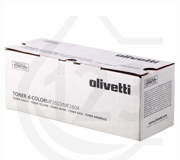 olivetti b0949 toner amarillo original para olivetti mf2603