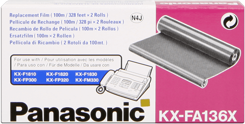 panasonic kx fa136x rollo de transferencia termica