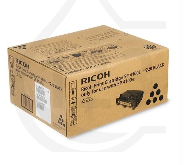 ricoh 407652 toner negro original para ricoh aficio sp4100nl solo nl