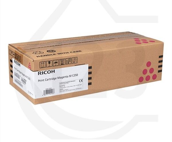 ricoh 408354 toner magenta original para ricoh aficio mc250fwb pc300w