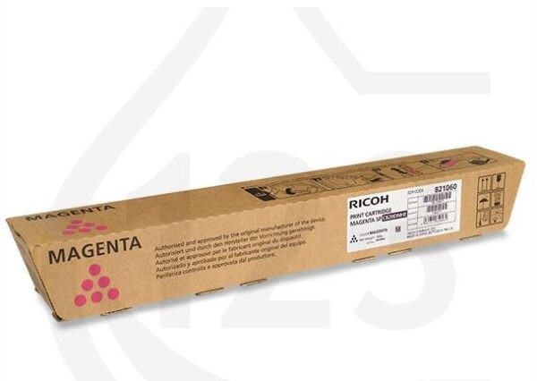 ricoh 821060 toner magenta original para ricoh aficio spc820 spc821