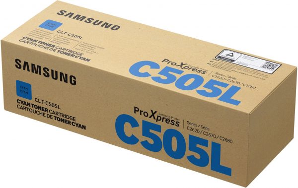 samsung clt c505l toner cian 2