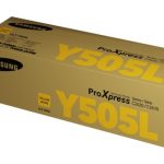 samsung clt y505l toner amarillo