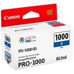 canon pfi1000b tinta azul original