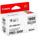 canon pfi1000gy tinta gris original