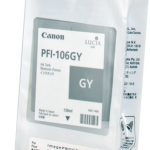 canon pfi106gy tinta gris original