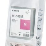 canon pfi106m tinta magenta original