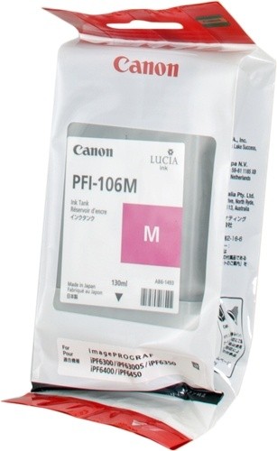 canon pfi106m tinta magenta original