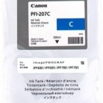 canon pfi207c tinta cian original