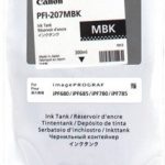 canon pfi207mbk tinta negro mate