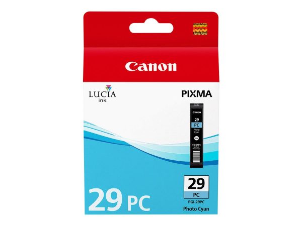 canon pgi29pc tinta photo cian