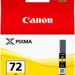 canon pgi72y tinta amarillo original