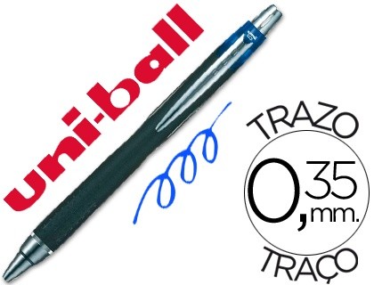 boligrafo uni ball jetstream sxn 210 retractil tinta hibrida color azul