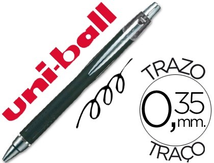 boligrafo uni ball jetstream sxn 210 retractil tinta hibrida color negro