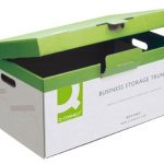 cajon q connect carton para 5 cajas archivo definitivo a4 lomo de 100 mm montaje manual medidas interior 374x540x245mm