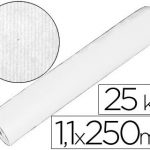 papel kraft blanco bobina 1 10 mt x 250 mts especial para embalaje
