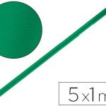 papel kraft liderpapel verde musgo rollo 5x1 mt