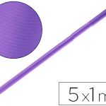 papel kraft liderpapel violeta rollo 5x1 mt