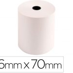 rollo sumadora exacompta electro offset 76 mm x 70 mm 60 g m2 pack indivisible 10 uds
