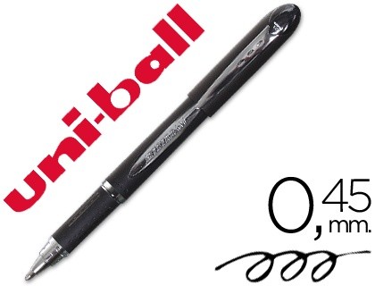 rotulador uni ball roller sx 210 tinta hibrida negro