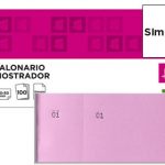 talonario liderpapel mostrador 50x110 mm tl11 rosa con matriz