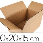 caja para embalar q connect americana medidas 300x200x150 mm espesor carton 5 mm
