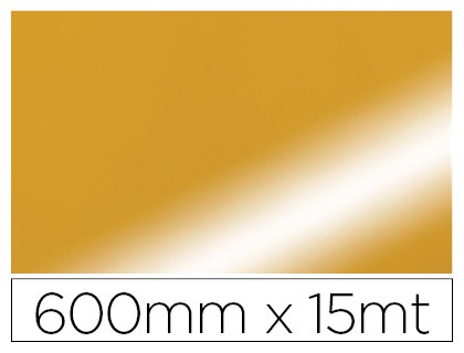 papel fantasia colibri doble metalizado oro bobina 600 mm x 15 mt