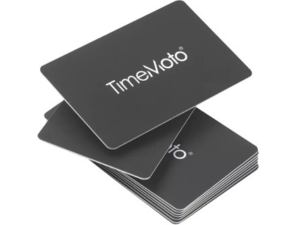 tarjetas rfid safescan timemoto rf 100 pack de 25 unidades